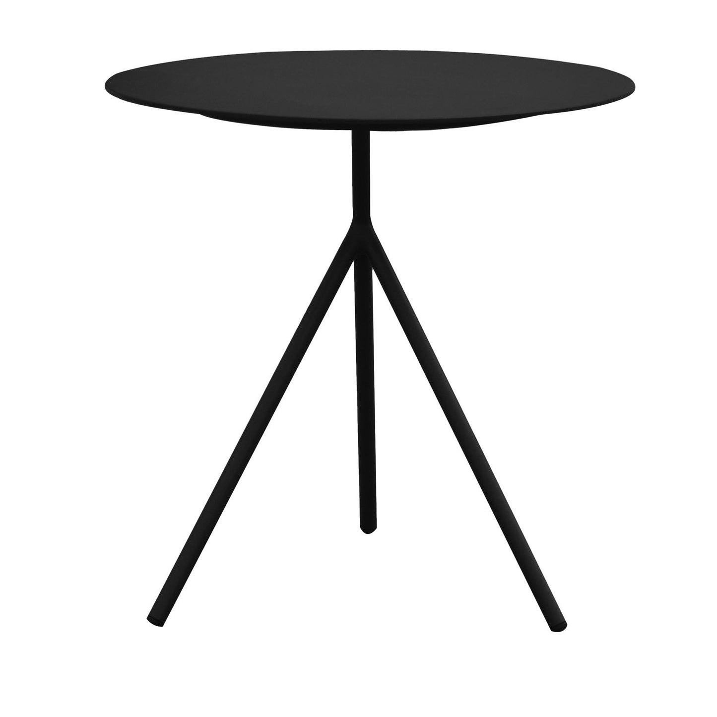 Royal Seasons Aluminium Bijzettafel Zwart - Ø 52 X H 52 Cm