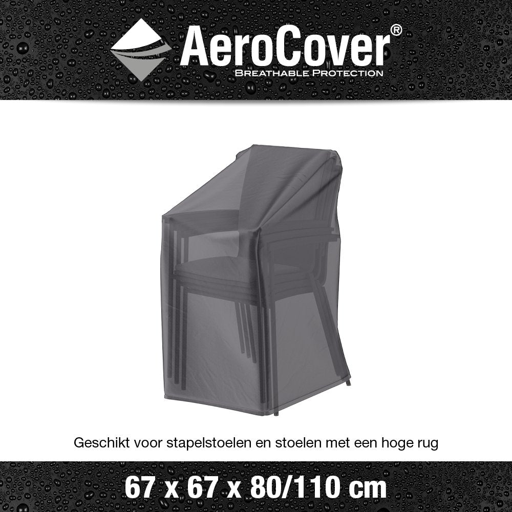  AeroCover Stapelstoelhoes/Gasveerstoelhoes 67 X 67 X 80/110 Cm