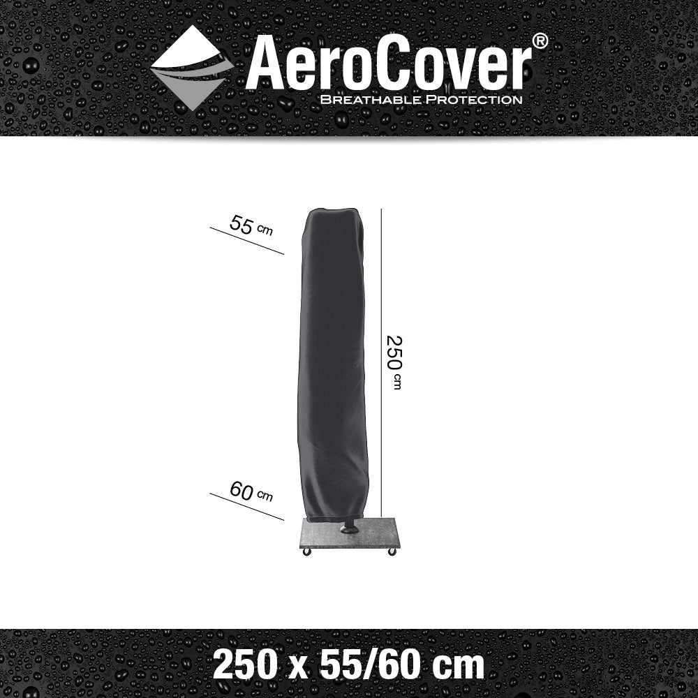  AeroCover Zweefparasolhoes H 250 X 55/60 Cm