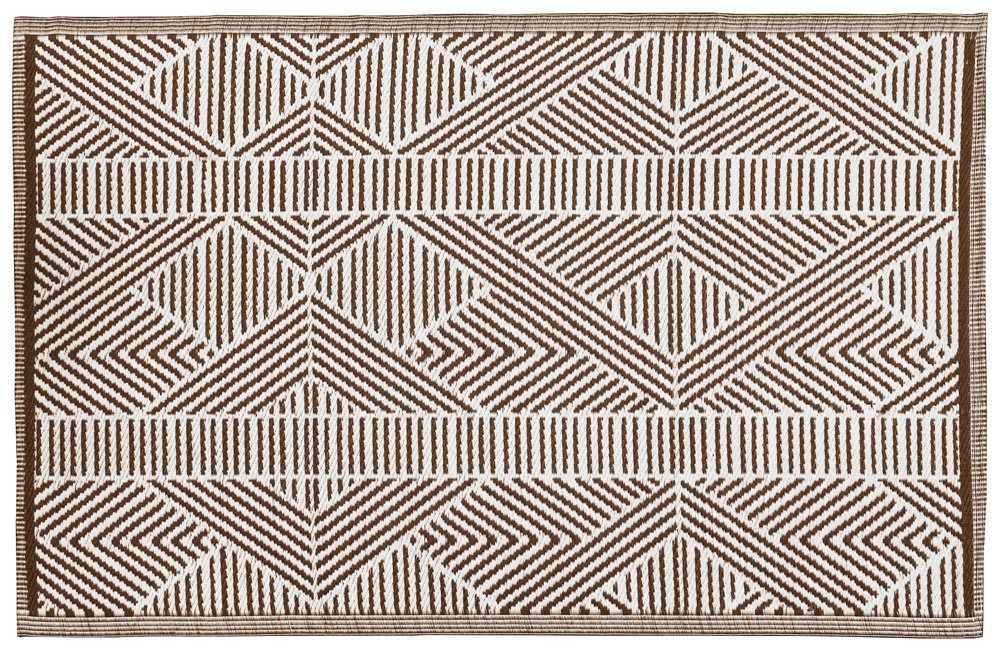  Buitenkleed AZTEC Brown - 180 X 120 Cm