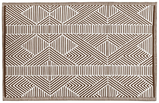  Buitenkleed AZTEC Brown - 230 X 160 Cm